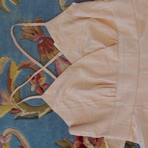 Simplee Blush Tiered Romper - Picture 4 of 8